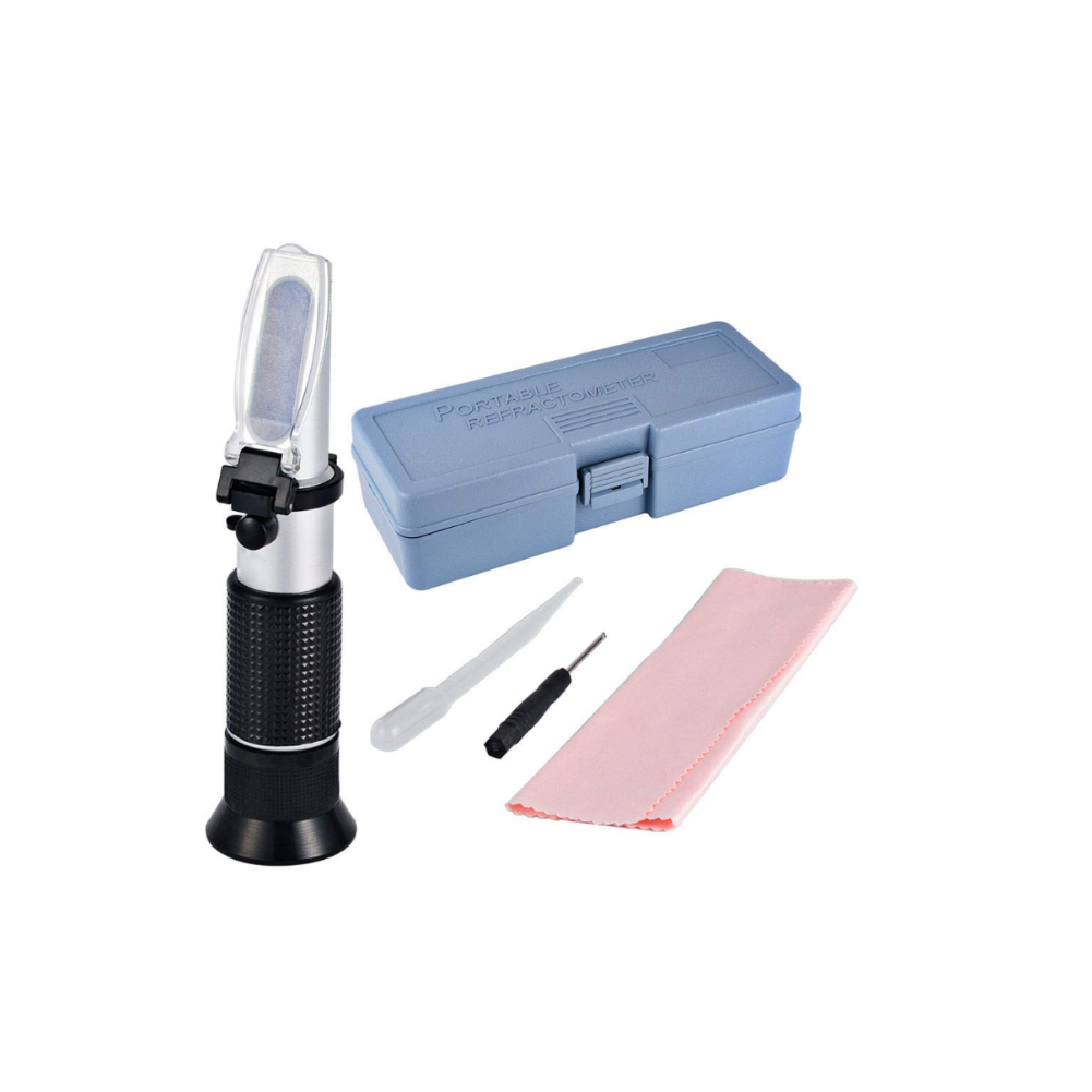 Refractometer, meter voor hoeveelheid glycol